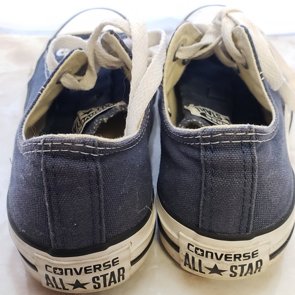 BLUE CONVERSE ALL STAR WOMENS SNEAKERS SIZE 6 - Picture 3 of 5